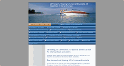 Desktop Screenshot of americansportsboats.com